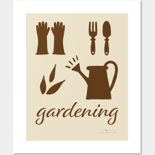 Gardening Posters and Art